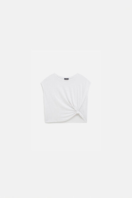 T-shirt timeo blanc femme