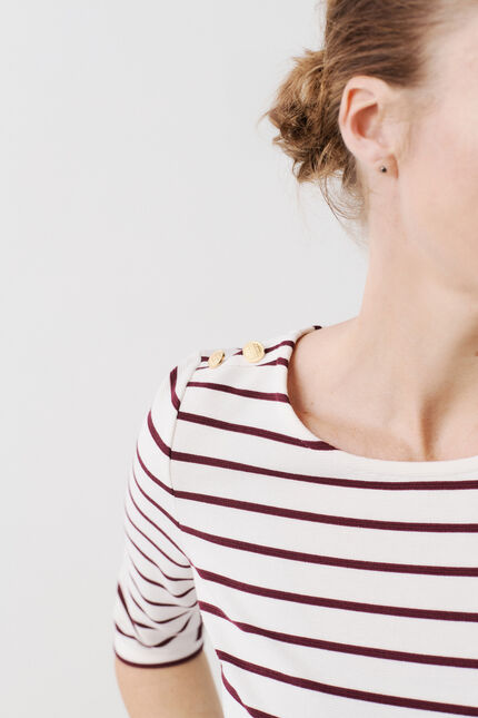 T-shirt tolympiade ivoire femme