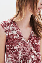 Ramela dress burgundy woman