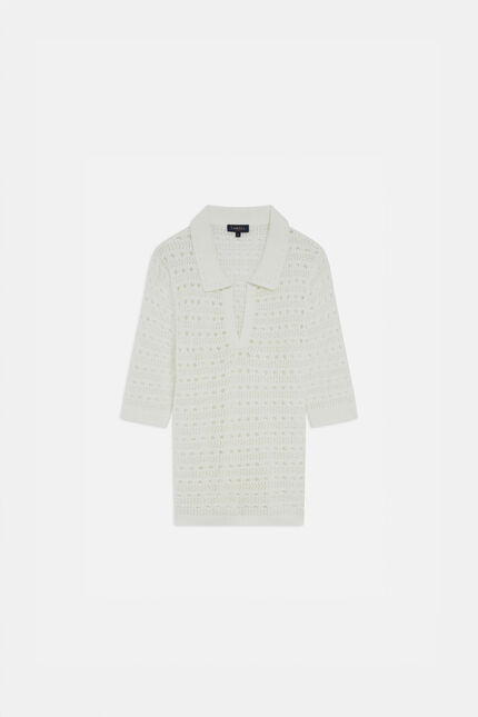 Pull misty ivoire femme