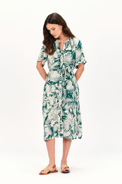 Robe zumilia vert emeraude femme