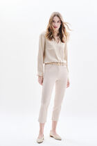 Mason cropped pants sand woman