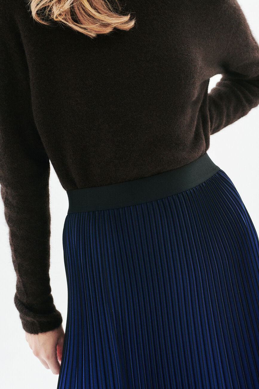 rok joella blauw vrouw