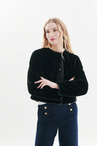 Gouvernail coat black woman