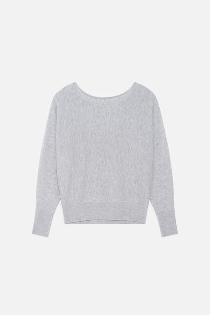 Pull miu2 gris clair femme
