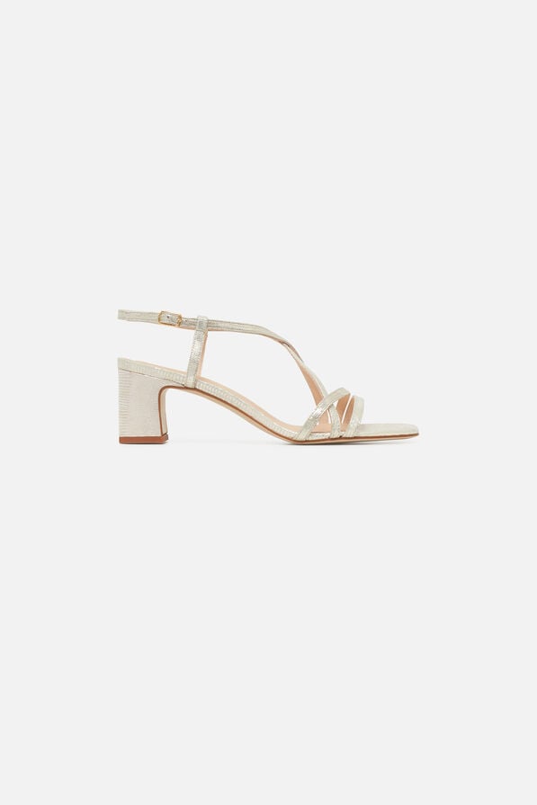 sandales alys en cuir naturel couleur or femme Sandales Alys en cuir naturel couleur or femme