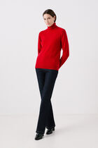 Dylan b 100% cashmere sweater red woman
