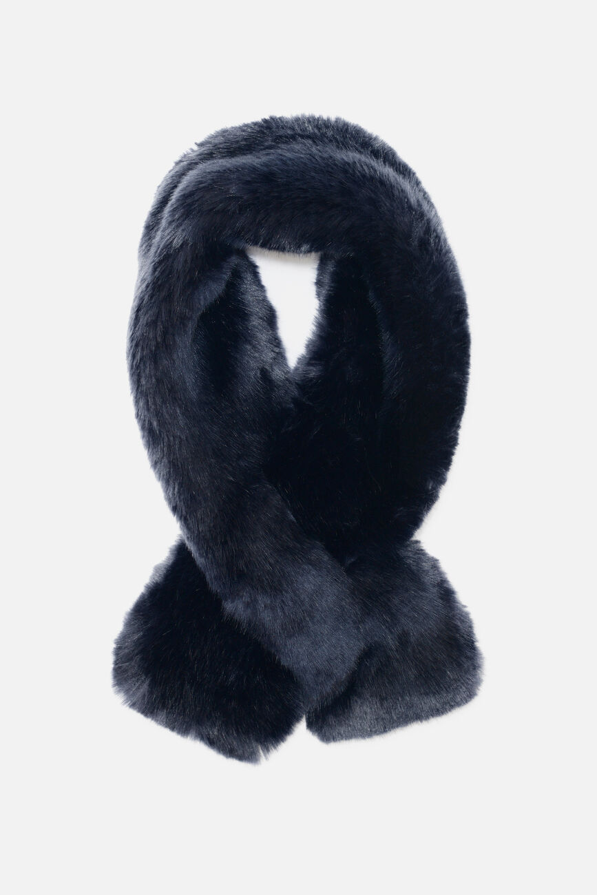 Petunia scarf navy blue woman