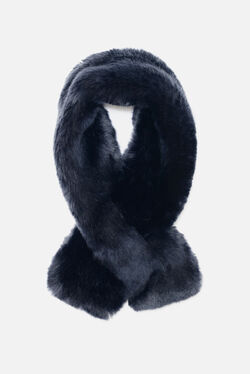 Petunia scarf navy blue woman