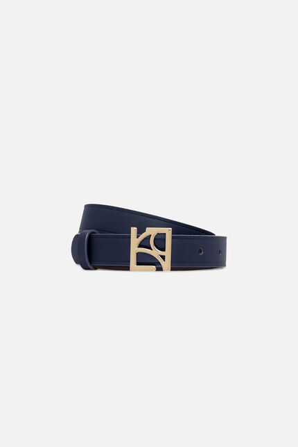 Lora riem marineblauw vrouw