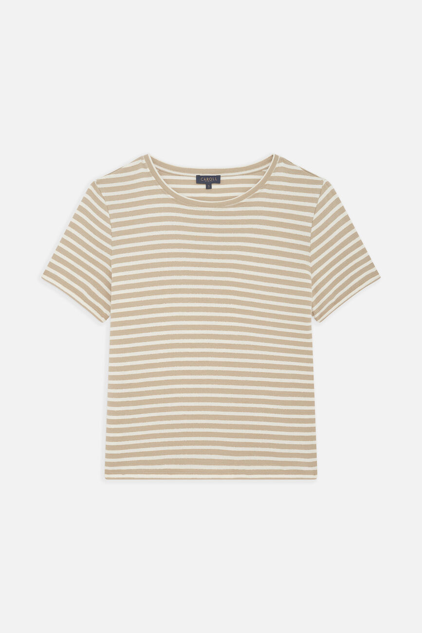 T-shirt Thea1 taupe femme