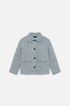Galactica coat stone denim woman
