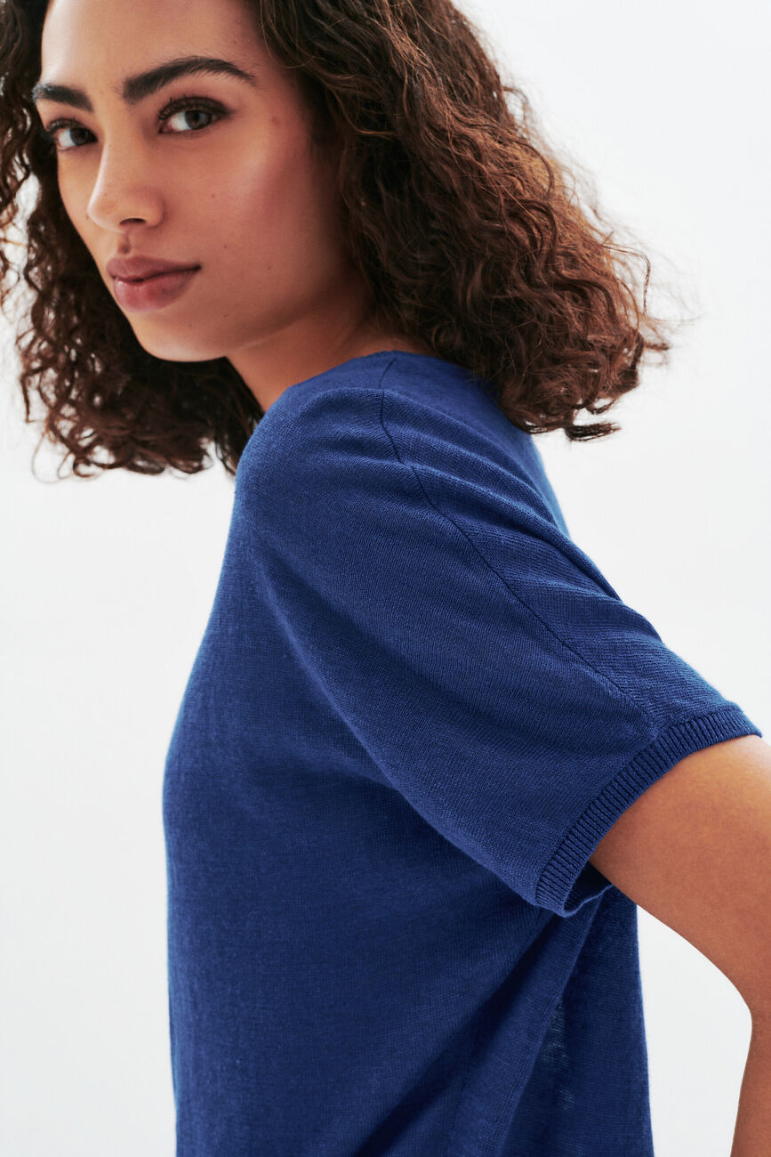 Pull mila bleu roi femme