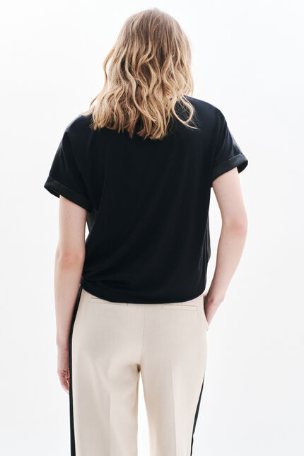 T-shirt Tmargerita noir femme