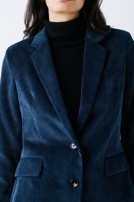 Veste vambre2 bleu marine femme