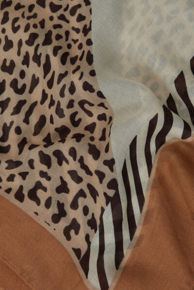 foulard valena ecru femme
