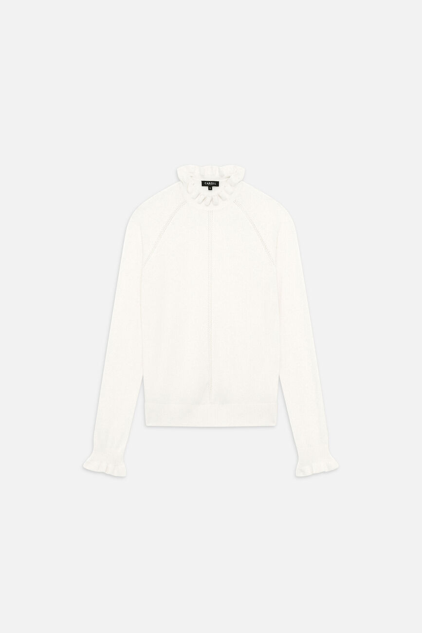mthais sweater ecru woman