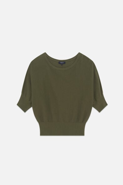 pull joan oversize vert kaki femme Pull joan oversize vert kaki femme