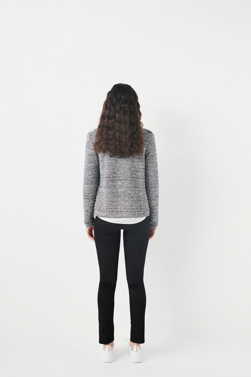 Gilet cecile noir femme