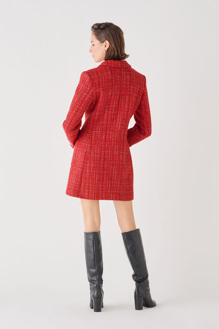 Veste Vchristmasl rouge femme