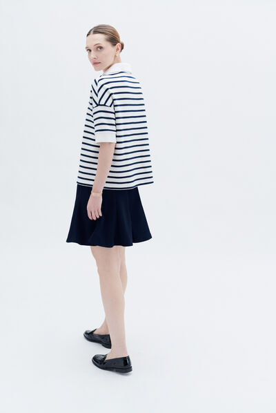 t-shirt tachio ivoire femme