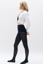 James B tights navy blue woman