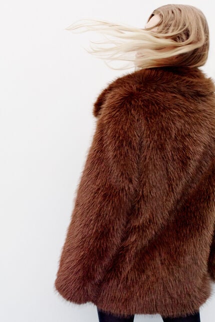 Manteau Grizly marron chocolat femme