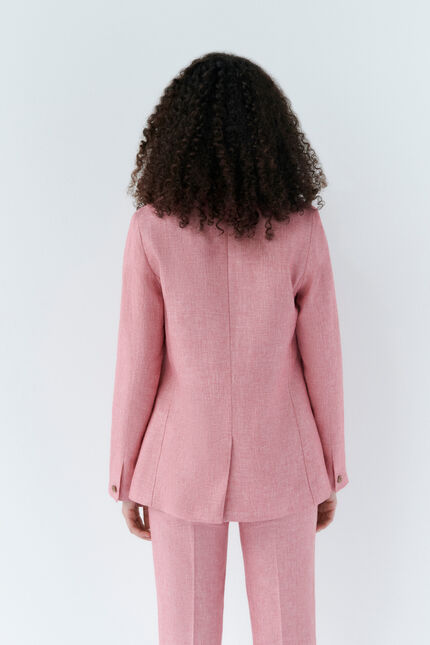 Veste volcan rouge foncé femme