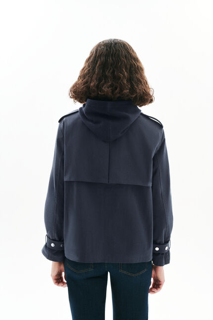 Trench Goeland azul marino mujer