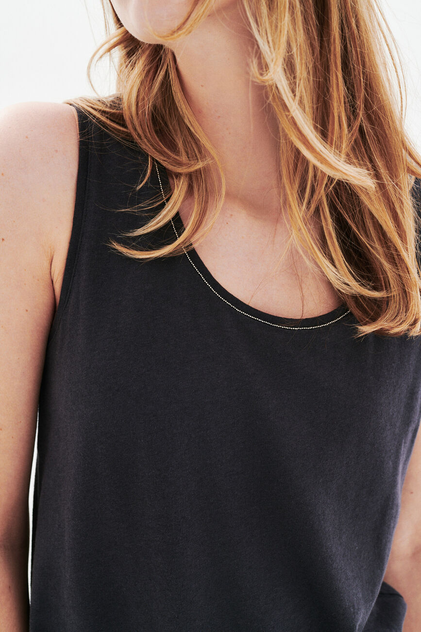 T-shirt Tgiulia gris foncé femme