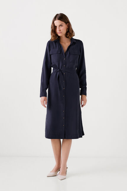 Kleid ralyson marineblau damen