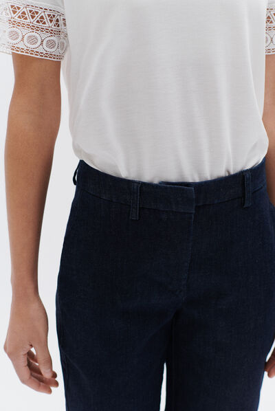 Chino Damilo denim brut mulher