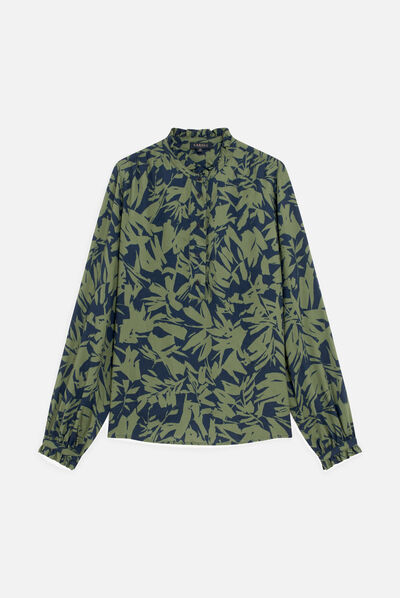 Blouse cixtine vert clair femme