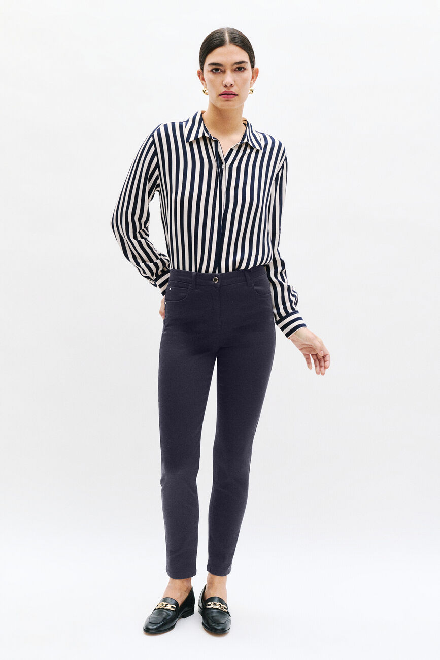 Pantalón tony azul marino mujer