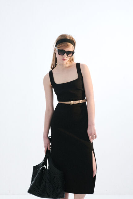 Abito Reina nero donna
