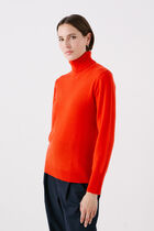 Dylan b 100% cashmere sweater orange woman