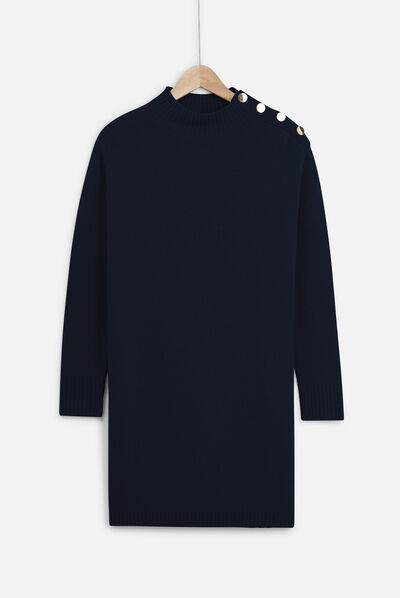 robe solveig bleu marine femme