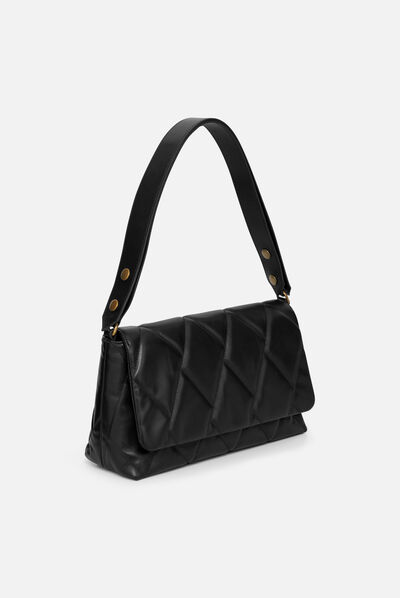 Bolso sylvia negro mujer