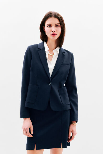 Jauroc rok marineblauw vrouw
