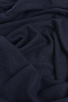 Mabel 100% cashmere scarf navy blue woman