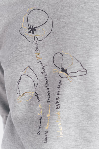 Sweat Jason gris femme
