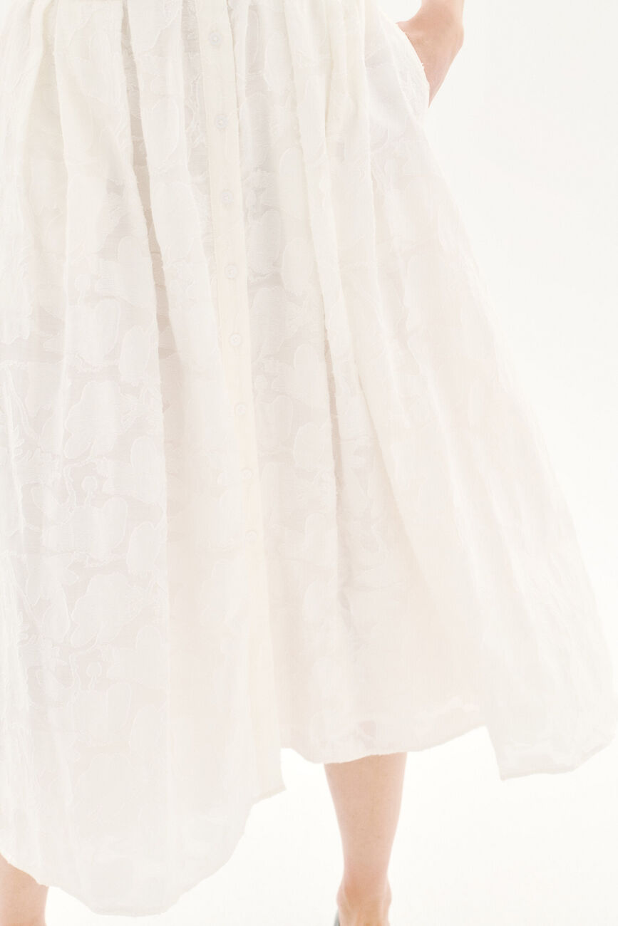 Robe Rbetty ecru femme