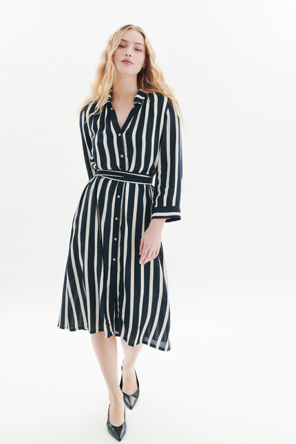 Robe Rumilia2 bleu marine femme
