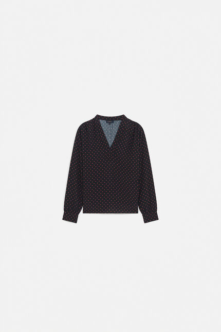 Blouse cemmy noir femme