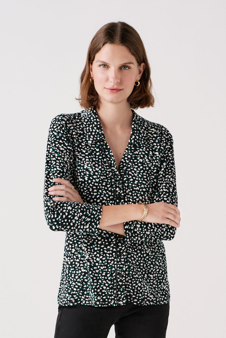 T-shirt tito vert foncé mulher