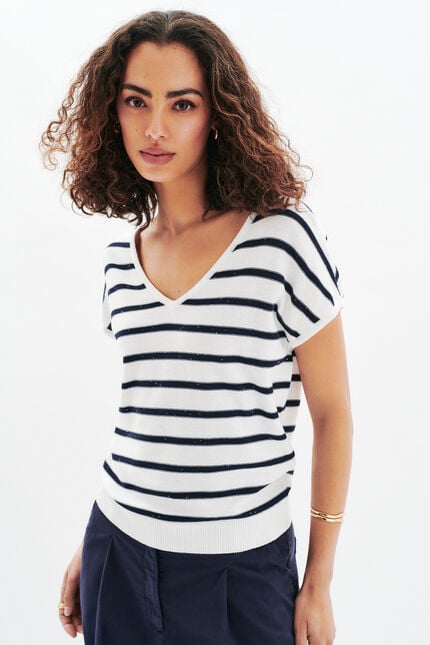 Pull Milania 2 bleu marine femme