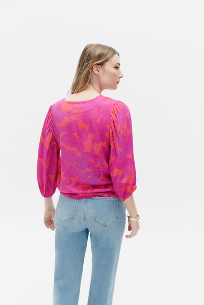 Blouse sonia rose femme