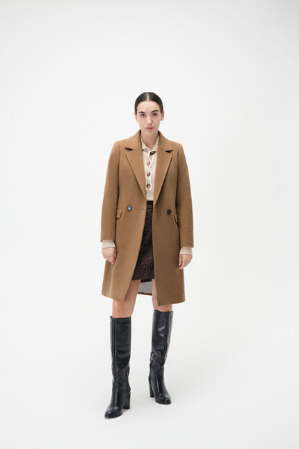 Manteau gregory camel femme
