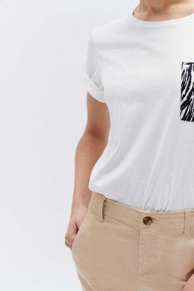 pantalon melody taupe femme