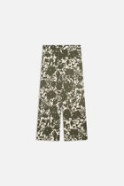 Panda trousers khaki green woman